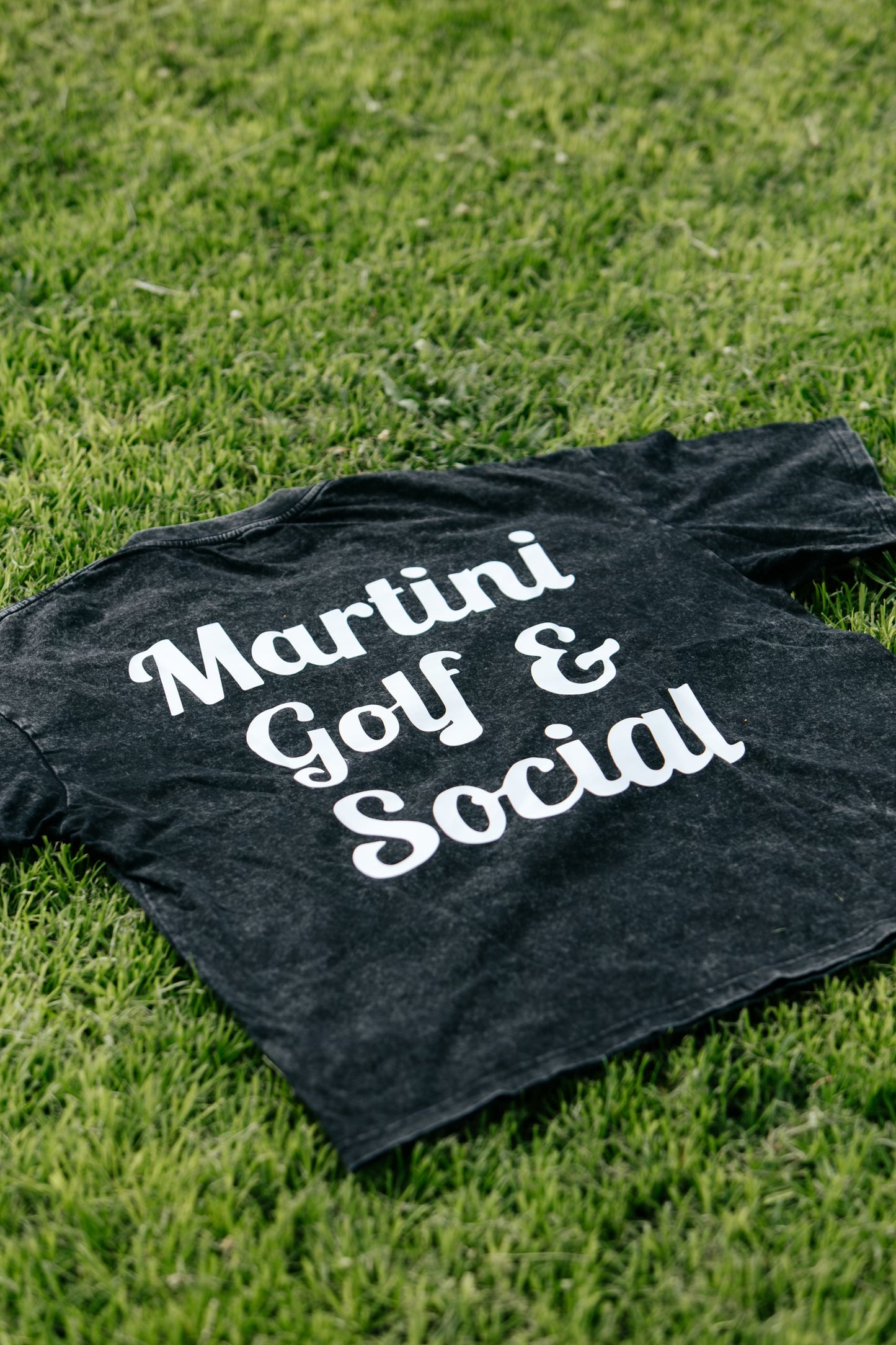 Oversized Martini Golf and Social T-Shirt