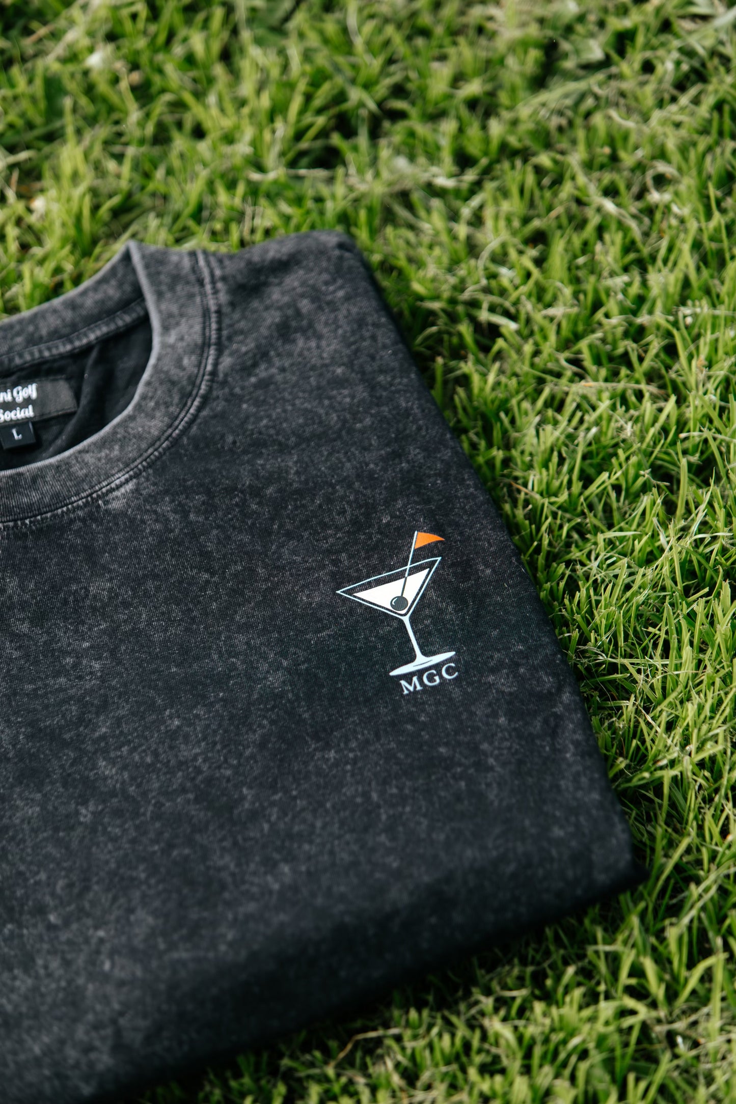 Oversized Martini Golf and Social T-Shirt