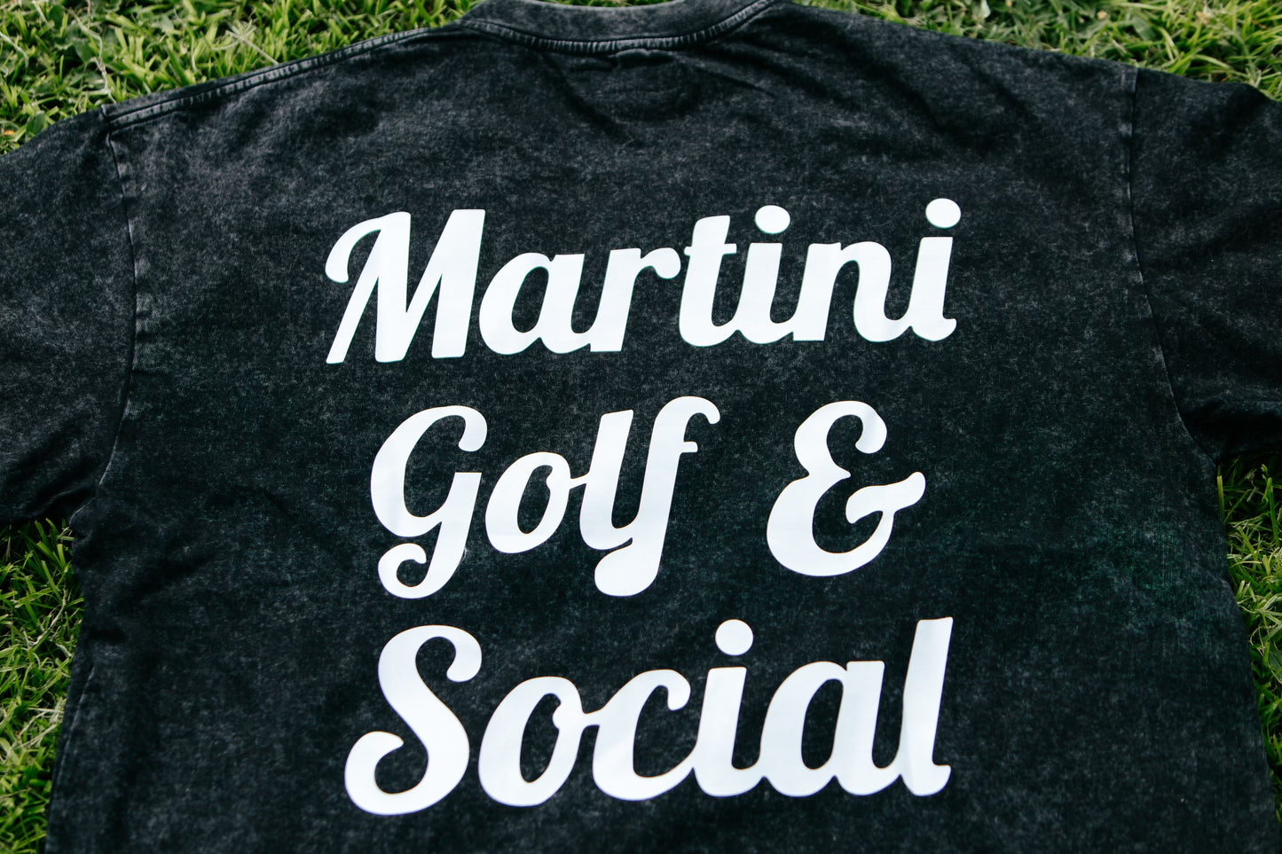 Oversized Martini Golf and Social T-Shirt