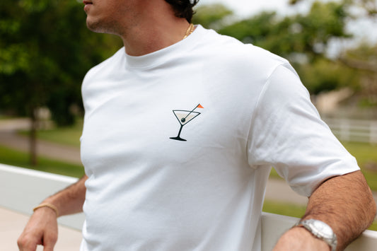 Oversized Martini Golf and Social T-Shirt