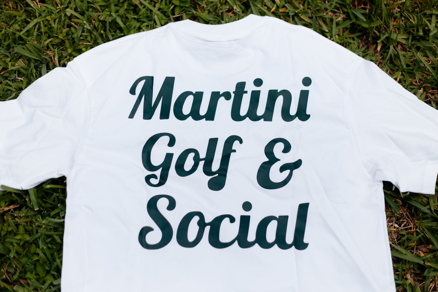 Oversized Martini Golf and Social T-Shirt