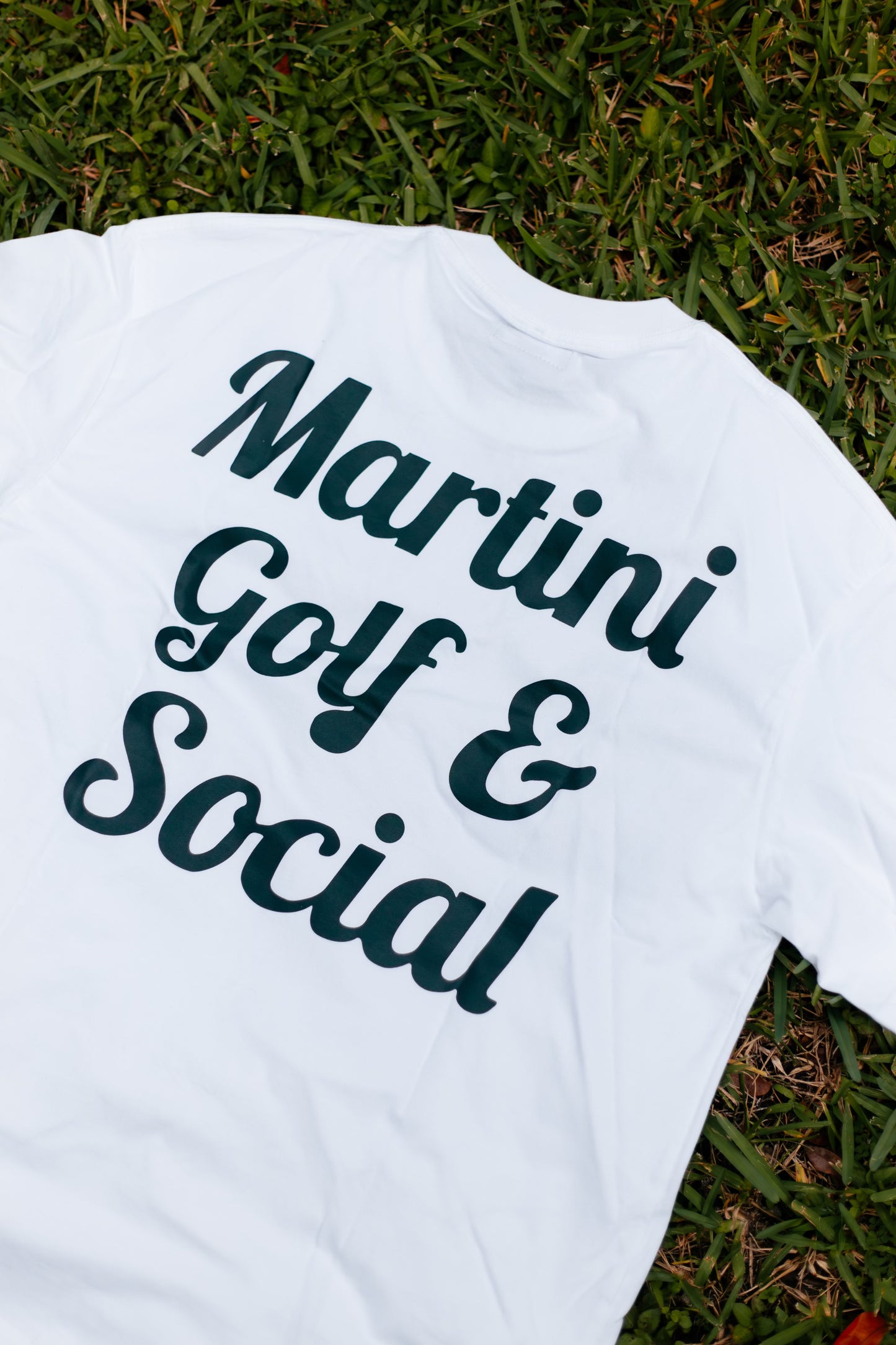 Oversized Martini Golf and Social T-Shirt